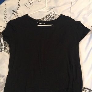 Black crop top.perfect for summer